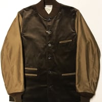 FICTION ROMANCE フィクションロマンス CORDUROY MOLESKIN COMBI JKT コーデュロイモールスキンコンビジャケット sc14996 ブラウン