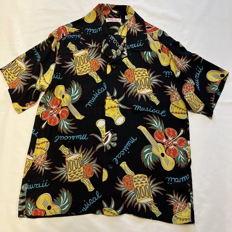 SUN SURF サンサーフ HAWAIIAN SHIRT “HAWAII MUSICAL”