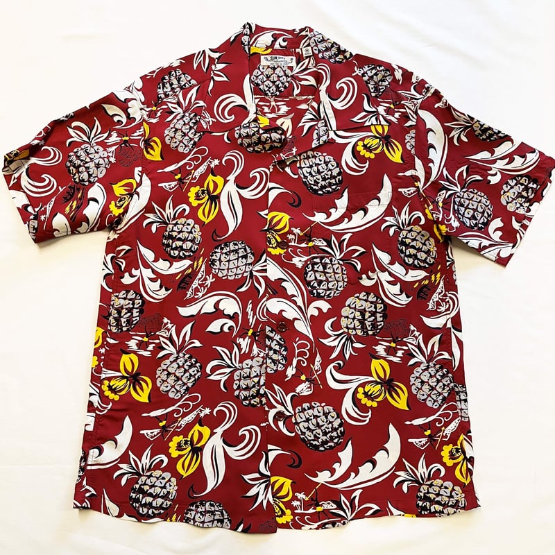 SUN SURF サンサーフ RAYON HAWAIIAN SHIRT “ISLAND FEE