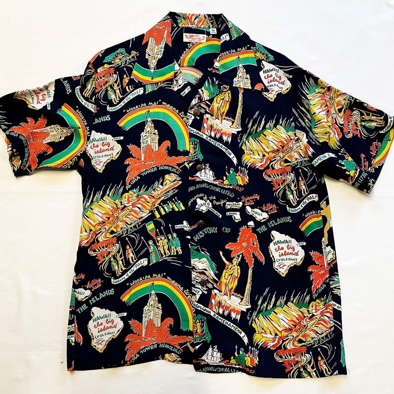 SUN SURF サンサーフ RAYON HAWAIIAN SHIRT “HISTORY OF