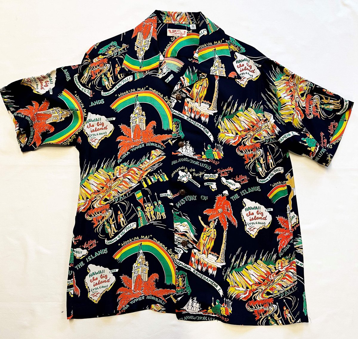 サンサーフ SUNSURF アロハシャツRAYON HAWAIIANSHIRT SUN SURF サンサーフ レギュラー ハワイアン シャツ アロハ