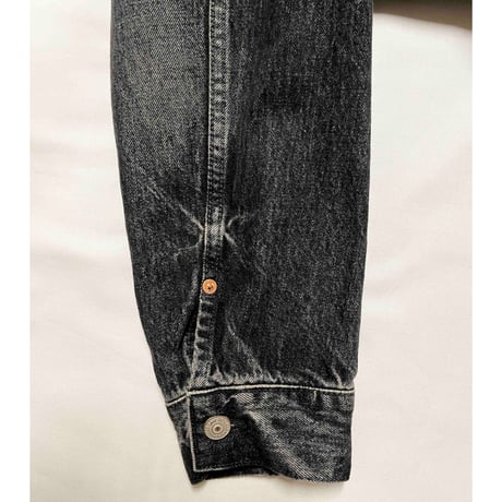 SUGAR CANE シュガーケーン 『14.25oz. BLACK DENIM JACKET 1953 AGED MODEL』 SC15650H