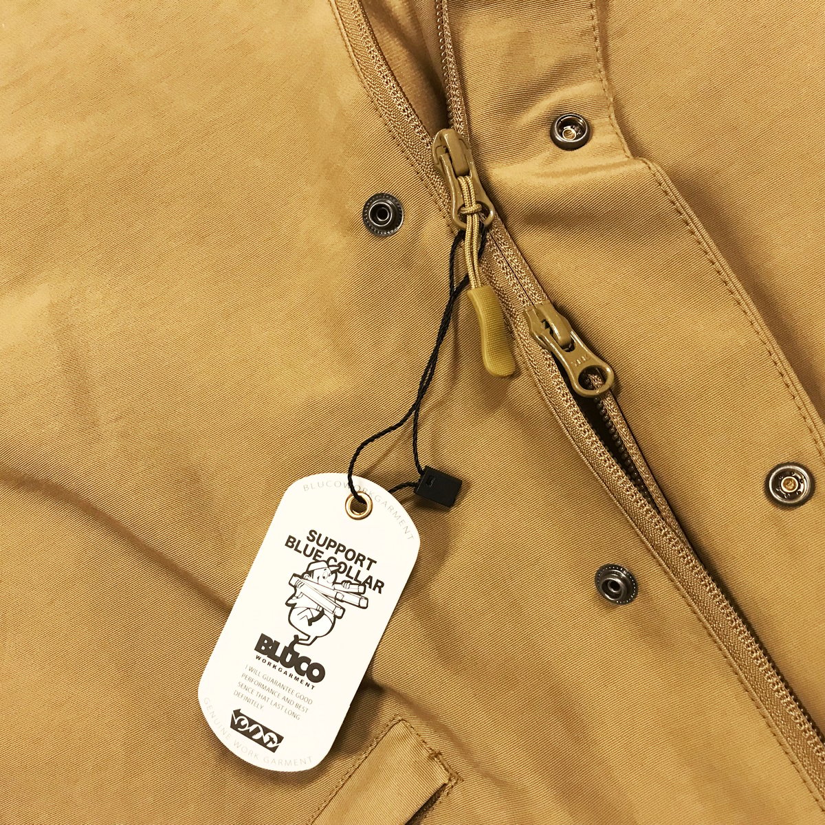 美品】calee しまひ ワークジャケット LARGEサイズ