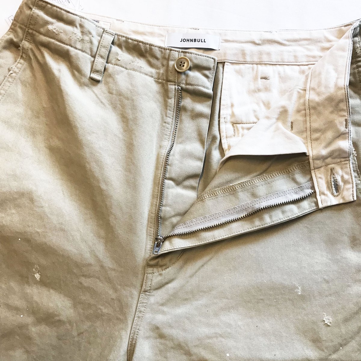 JOHNBULL ジョンブル 『Chino hard worker trouser pants チノハードワーカートラウザー』no.JM231P22 col.カーキ