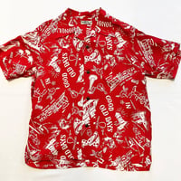 SUN SURF サンサーフ RAYON HAWAIIAN SHIRT “GOOD OLD DAYS” レーヨン アロハシャツ SS38791 レッド