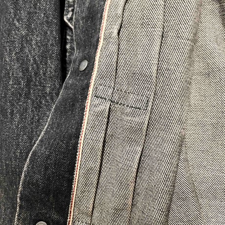 SUGAR CANE シュガーケーン 『14.25oz. BLACK DENIM JACKET 1953 AGED MODEL』 SC15650H