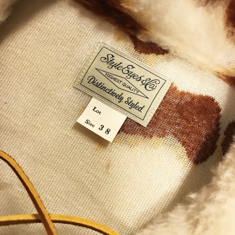 STYLE EYES スタイルアイズ ”HOLSTEIN” KODIAK STYLE PULLOVER JACKET コディアックスタイル・プルオーバージャケット SE15007 ブラウン  のコピー
