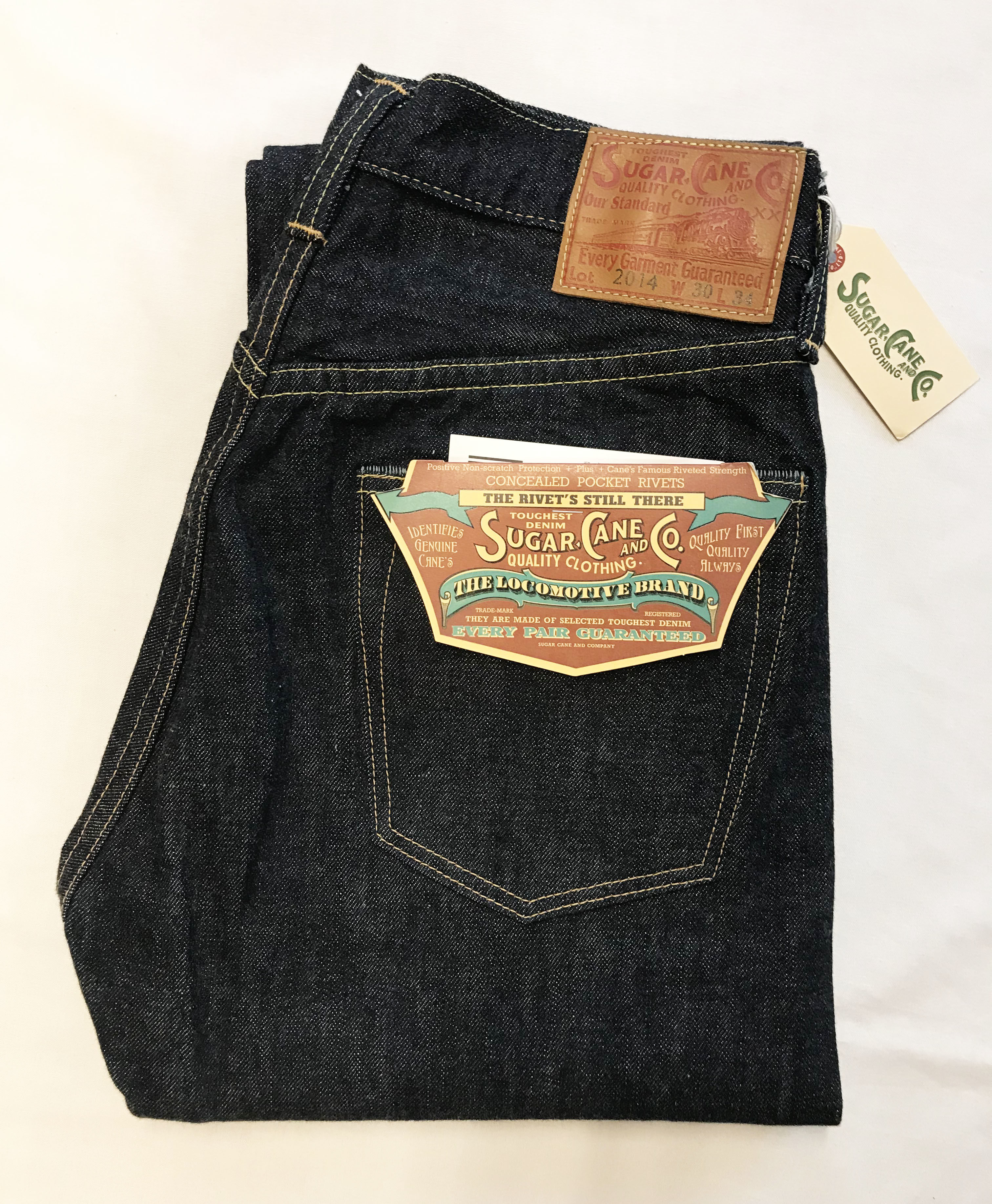 SUGAR CANE シュガーケーン 12oz. 1947MODEL TYPE-3 DENIM