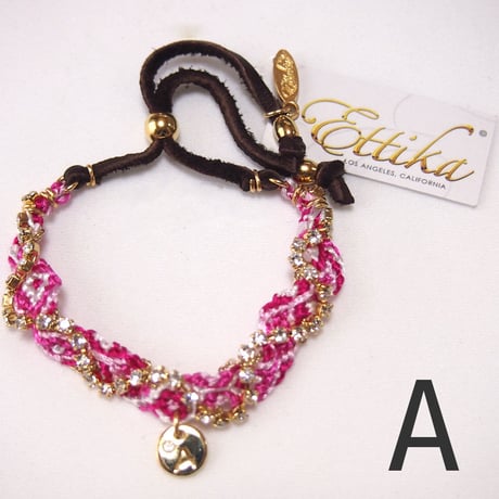 【Ettika】Friendship Bracelet (#B668)　”A”