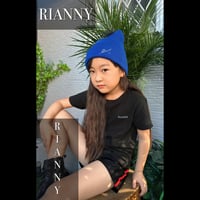 ロゴ入りラインホットパンツ