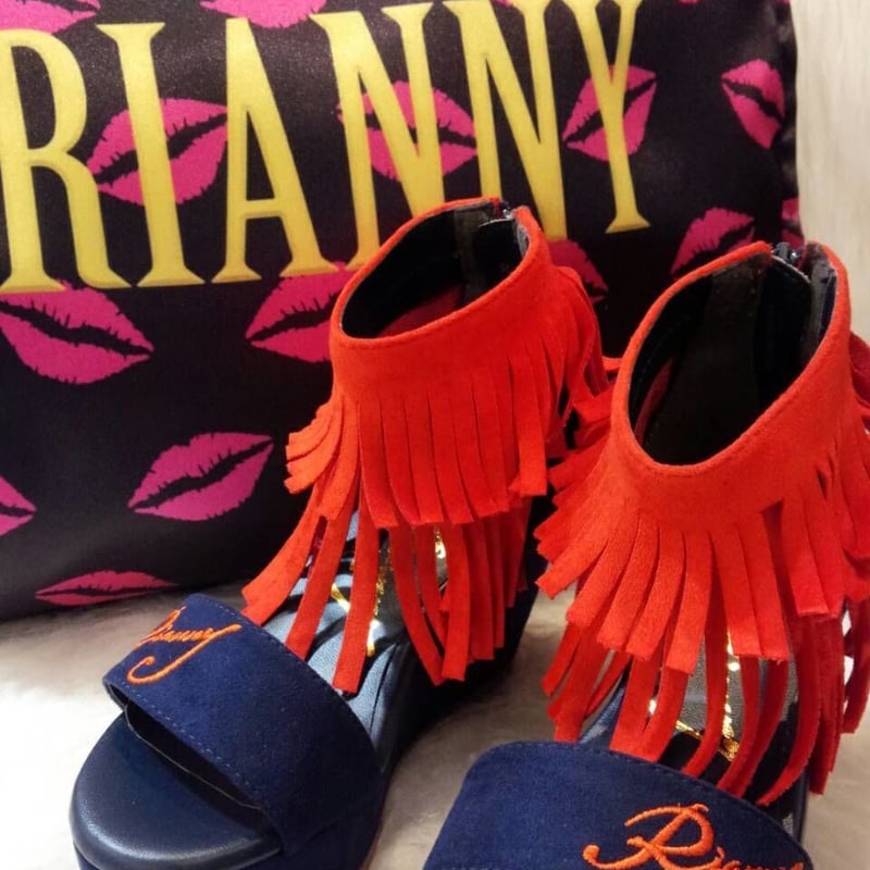 フリンジサンダル | RIANNY
