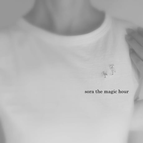 ハシビロコウタックピンL/M/S ラペルピン ブローチ |ジャケットスーツに似合う！おしゃれ男子、ハシビロ好きに個性的なシルバーアクセサリー