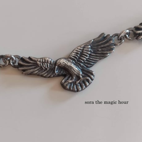 ワタリガラス　ネックレス　シルバー925　大鴉　The Raven