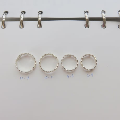 motifs ハート♥ピンキーリング　普段使いのシルバージュエリー【受注生産】