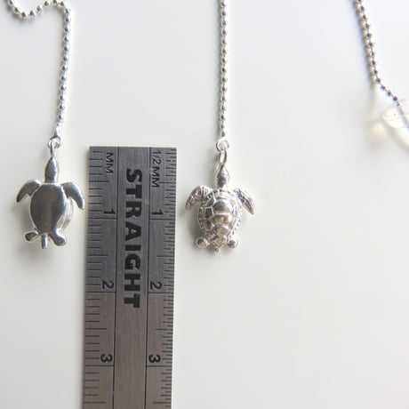アオウミガメの アメリカンピアス　green turtle