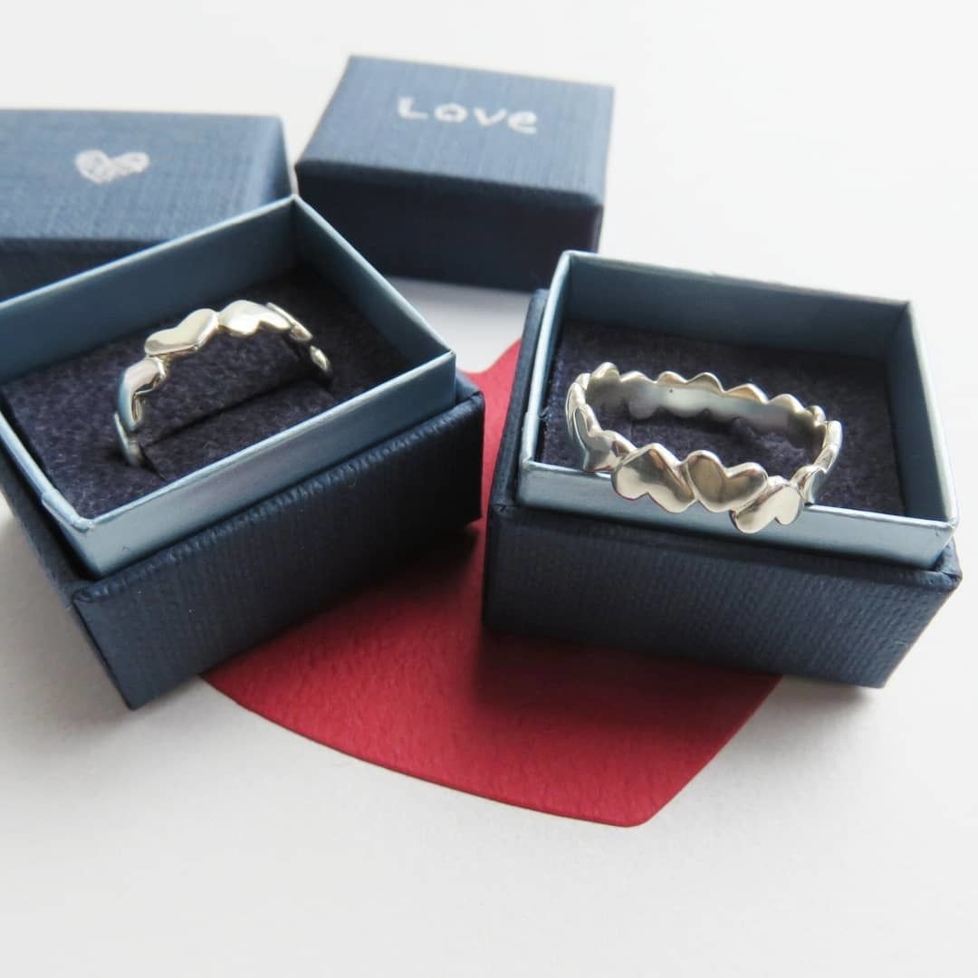 motifs ハート♥ピンキーリング 普段使いのシルバージュエリー | sora