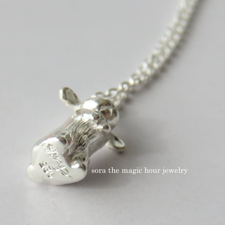 ホーランドロップイヤーのネックレス　たっち　　silver925【受注生産】