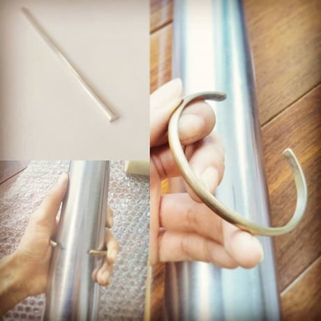 バングル　Silver 925　Simple　Bangle
