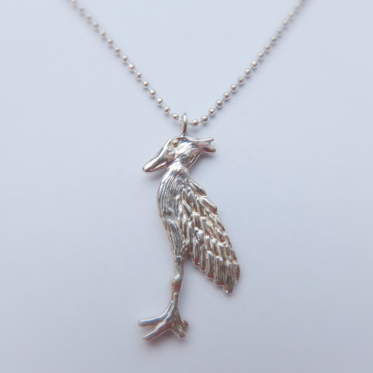 ハシビロコウ(M) ネックレス Shoebill | sora the magic hour ハシビロコウ(M) ネックレス Shoebill | sora the magic hour