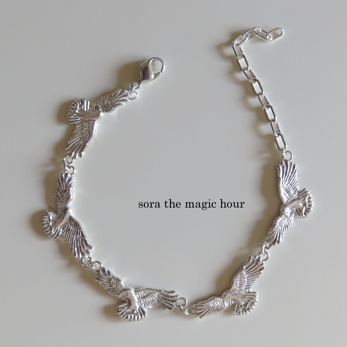 ワタリガラス ブレスレット シルバー925 大鴉 The Raven | sora the m