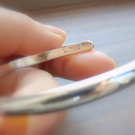 バングル　Silver 925　Simple　Bangle