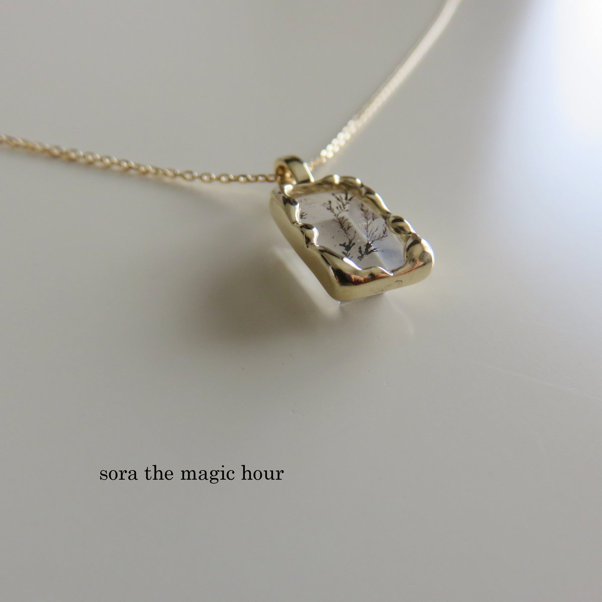 デンドリティッククオーツ K18ネックレス 【受注生産】 | sora the
