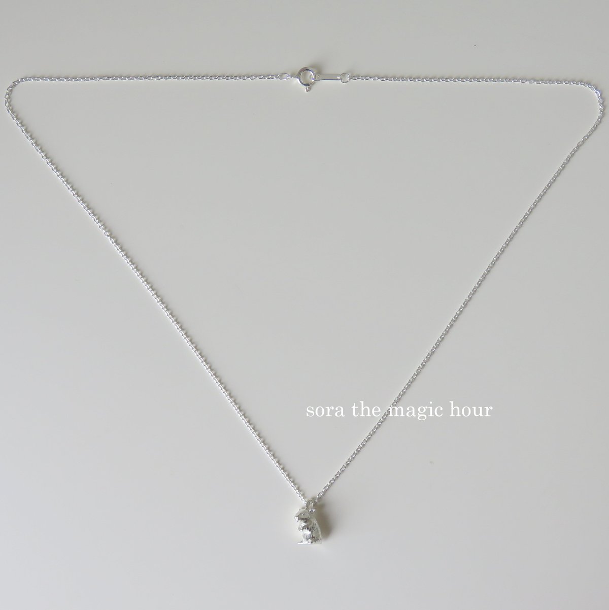一点物✧希少✧ローマングラス ネックレストップ✧silver925 DIAMOND HORSESHOE NECKLACE(2SN1661)SV925/K10 ネックレス
