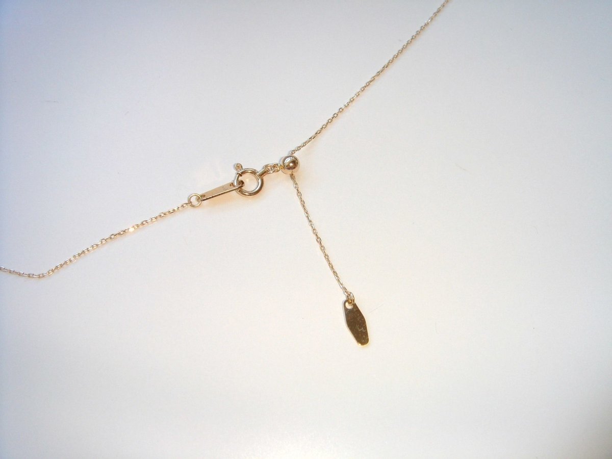 一粒パールネックレス アコヤ真珠 K10ゴールドチェーン | sora the