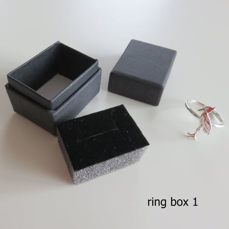 ギフトBOX　リング1本かぶせ　ブラック