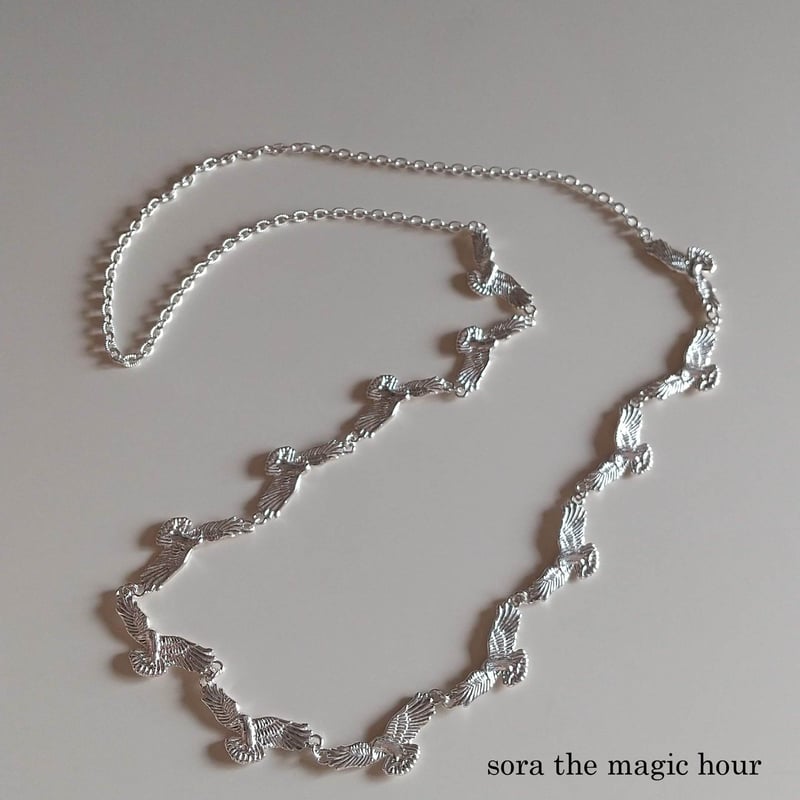 ワタリガラス ネックレス シルバー925 大鴉 The Raven | sora the ma