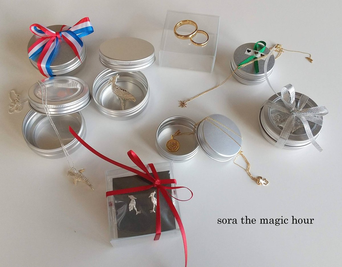 発送時梱包 ＆ 無料簡易ラッピング | sora the magic hour jewelry