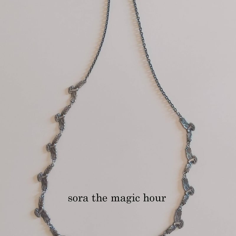 ワタリガラス ネックレス シルバー925 大鴉 The Raven | sora the ma