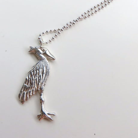 ハシビロコウ（M)　ネックレス　Shoebill