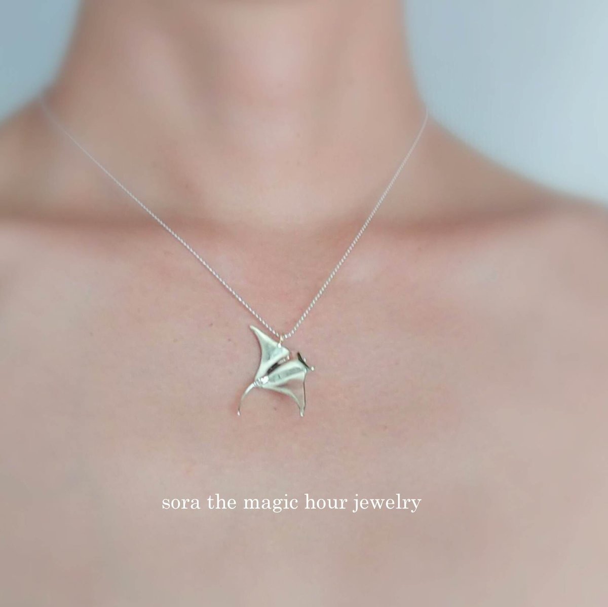 Sky星を紡ぐ子どもたち　マンタネックレス Sky星を紡ぐ子どもたち マンタネックレス ジュエリーセット 光のマンタ