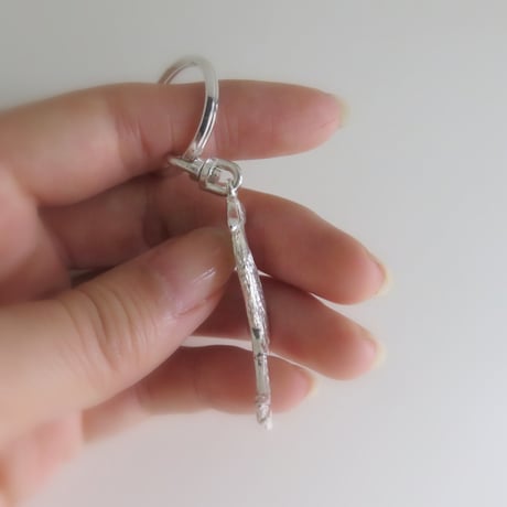動じないハシビロコウ　キーリング（L）動かない鳥　Shoebill keyring