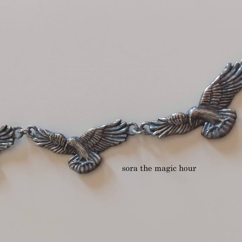 ワタリガラス ネックレス シルバー925 大鴉 The Raven | sora the ma