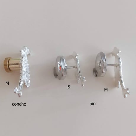 ハシビロコウタックピンL/M/S ラペルピン ブローチ |ジャケットスーツに似合う！おしゃれ男子、ハシビロ好きに個性的なシルバーアクセサリー