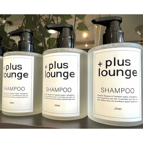 ＋plusloungeSHAMPOO （プルースラウンジシャンプー）