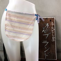 ふんどし女子【くノ一 パープルラインTバック】  Shinobi Ladies Samurai Underwear “Kunoichi” Purple Line T-Back01