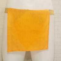 忍ふんどし ピュアリネンヘンプ 山吹色 ShiNoBi Samurai Underwear – Bright Yellow (Pure Linen Hemp)