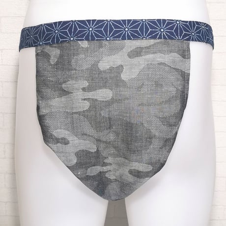 忍ふんどし アサガイコ モノトーンソルジャー01 / Shinobi Samurai Underwear "Asa-Gaiko Monotone Soldier01"