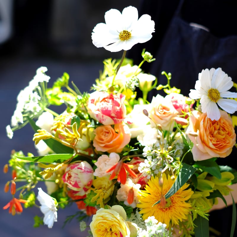 ブライダル ブーケ 季節のお任せブーケ・5500 | saku-botanicalworks