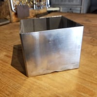 REW10 POTAL SQUARE STEINLESS POT 　BRUSH