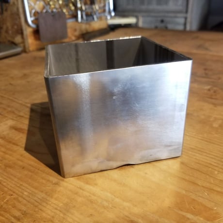 REW10 POTAL SQUARE STEINLESS POT 　BRUSH