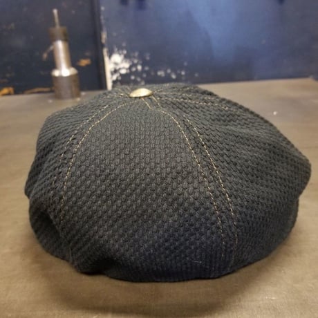 REW10　CASQUETTE　SASHIKO　BLACK