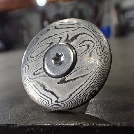 REW10 STAINLESS DAMASCUS HEADCAP　1-1/8　No.1