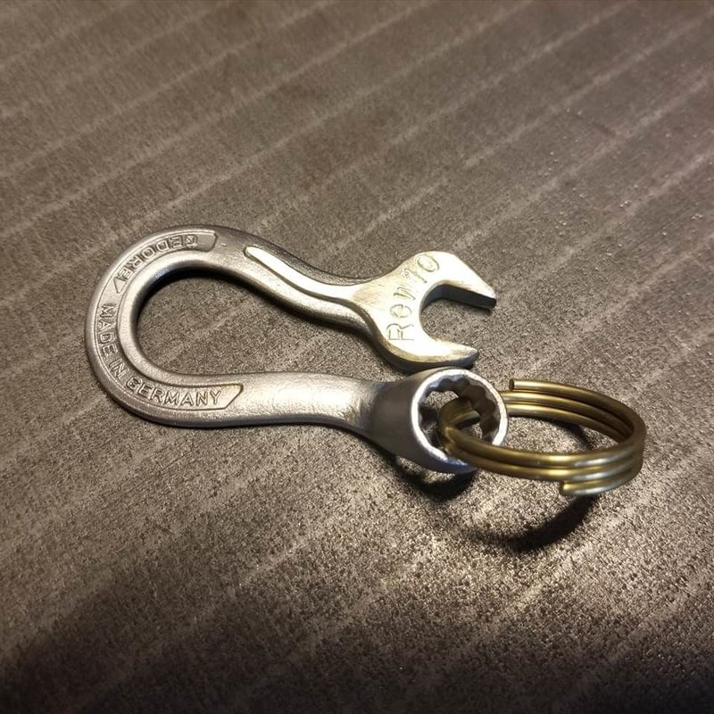 rew10work WRENCH KEYHOOK カラビナ キーフック スパナ REW10 WRENCH KEYHOOK （GEDORE） | Rew10 Online s