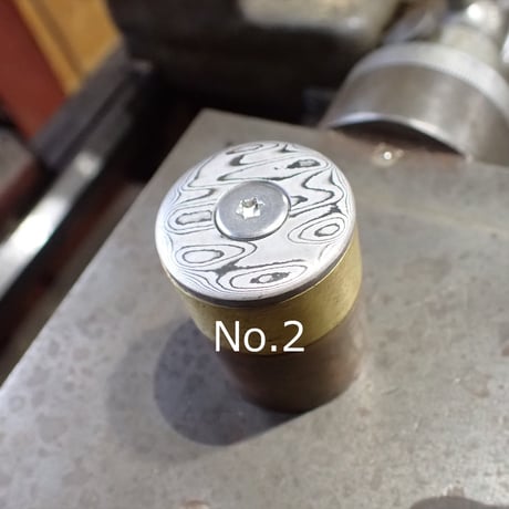 REW10 STAINLESS DAMASCUS HEADCAP　1-1/8　No.2
