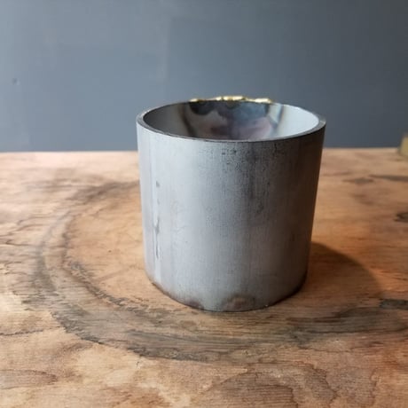 POTAL STAINLESS POT  BRASS DROP