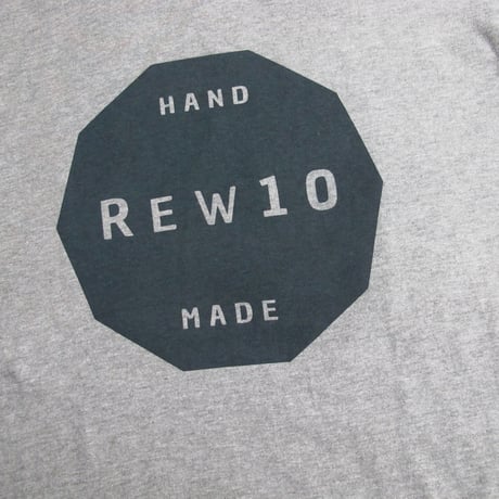 REW10 decagon  logo  T-shirt  (6.2oz)